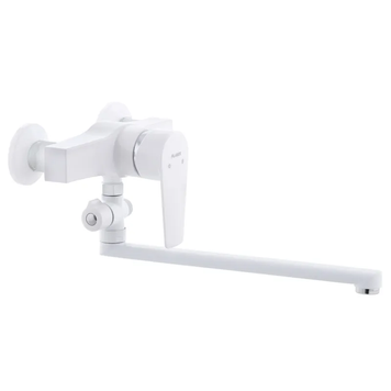 Змішувач для ванни Plamix Oscar-006 White (без шланга і лійки) (PM0559) PM0559 фото