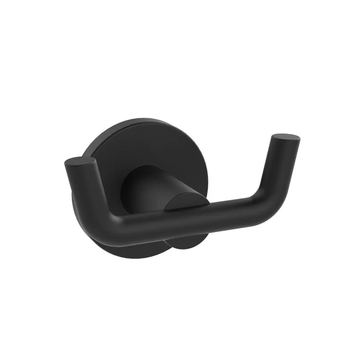 Крючок двойной Zerix Delux M1305-2A Black (ZX4650) ZX4650 фото
