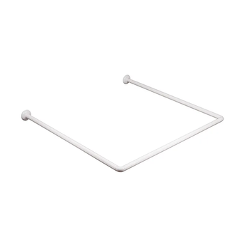 Штанга для шторки П-образная универсальная Mixxus CRA-U-80x80x80 80x80x80cm, 80x160cm, 240cm (алюминий) (БЛИСТЕР) (AC3592) AC3592 фото