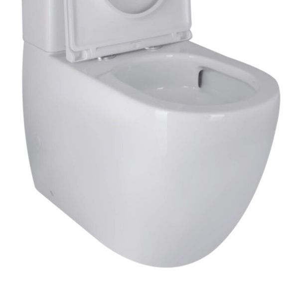 Чаша унітазу-компакту Mixxus Premium Ellipse-0401-T1 Bowl 630х390х840 Tornado 1.0 без сидіння (MI8344) MI8344 фото