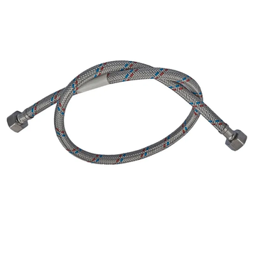 Гнучкий шланг для підключення води гайка 1/2'' - гайка 1/2'' (50 см) Zerix (ZX1551) ZX1551 фото