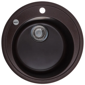 Мойка кухонная Zerix ZS-510R-12 Коричневая (ZX4536) ZX4536 фото