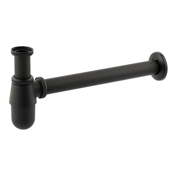 Сифон для раковины Champion SIPHON-01 BLACK без выпуска (под донный клапан) без ревизии (Цвет черный) 1 1/4'' (AC3573) AC3573 фото
