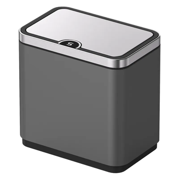 Мусорное ведро сенсорное прямоугольное Koer TC-020212-07 12 л цвет графит (KR5585) KR5585 фото