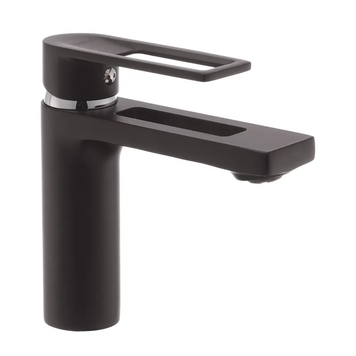 Змішувач для умивальника Haiba Foster 001 Black (HB0964) HB0964 фото