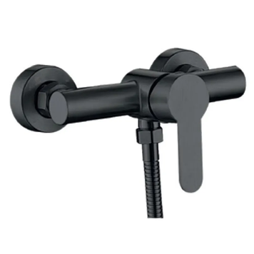 Змішувач для душу Zerix DAX-003 Black з нерж. сталі SUS304 (ZX4813) ZX4813 фото