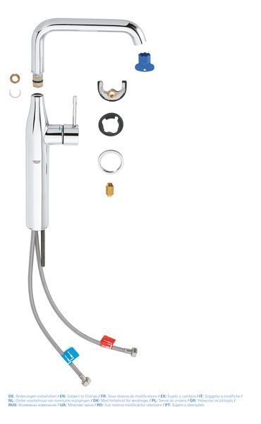 Смеситель на столешницу для раковины XL-размера Grohe Essence New (32901001) 32901001 фото