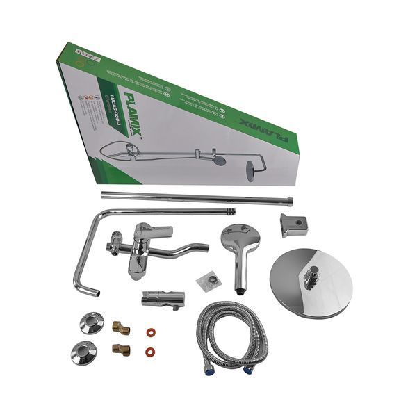 Душевая колонна со смесителем Plamix Lucas-009-J Chrome (PM0713) PM0713 фото