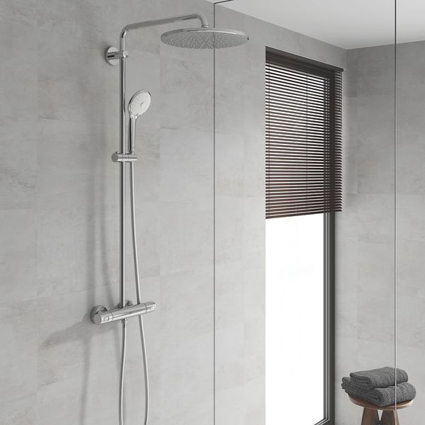Душевая система с термостатом для душа Grohe Euphoria System (26075001) 26075001 фото