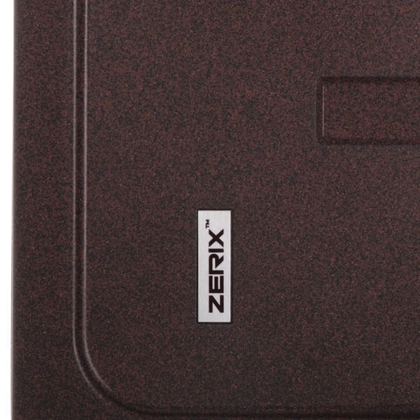 Мойка кухонная Zerix ZS-6243S-12 Коричневая (ZX4576) ZX4576 фото