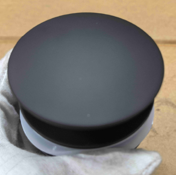 Донний клапан для раковини Koer PW-07-05 1 1/4'' з переливом автоматичний СLICK-СLACK (Колір чорн) (KR5785) KR5785 фото
