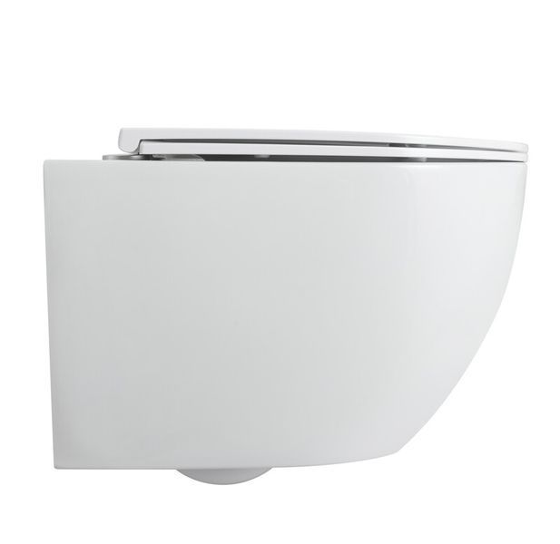 Унітаз підвісний Mixxus Premium Ellipse-0308-T3 490x360x360mm система змиву Tornado 3.0 (MP6676) MP6676 фото