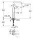 Смеситель на столешницу для раковины XL-размера Grohe Essence New (32901001) 32901001 фото 3