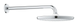 Верхній душ з настінним кронштейном Grohe Tempesta (26668000) 26668000 фото 1