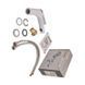 Змішувач для умивальника Mixxus Premium DERBY 001 (NUT) WHITE-CHROME (MI6613) MI6613 фото 3