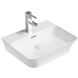 Умивальник накладний керамічний Mixxus Premium Bevel-0201 з переливом 485x410x125mm (MP6480) MP6480 фото 1