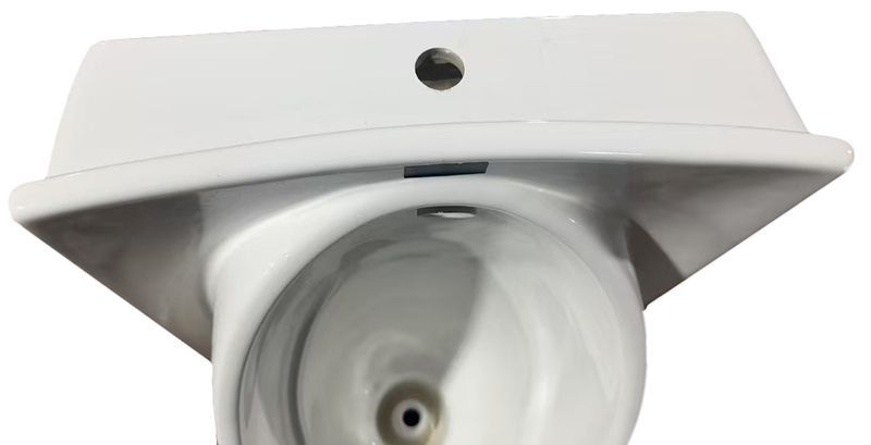 Пісуар підвісний Mixxus Premium BEVEL-1005 380x420x750mm з краном для пісуара (MP6664) MP6664 фото