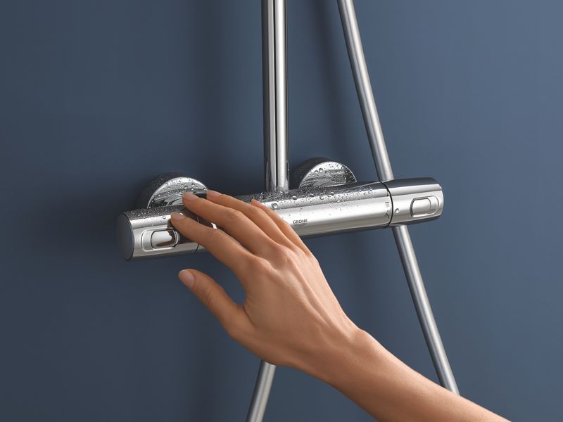 Душевая система с термостатом для душа Grohe Euphoria System (26075001) 26075001 фото