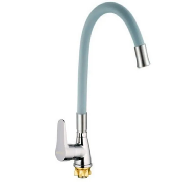 Змішувач для кухні Mixxus SOP4-146 Reflector Gray з сірим силіконовим виливом (MI6492) MI6492 фото