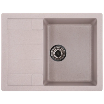 Мойка кухонная Zerix ZS-6550S-06 Бежевая (ZX4541) ZX4541 фото