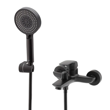 Змішувач для ванни з коротким виливом Koer KB-40008-05 (Колір чорний) (KR3473) KR3473 фото