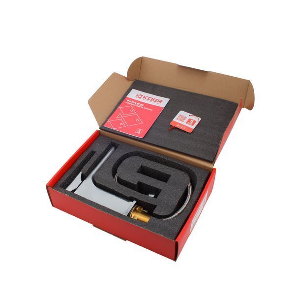 Смеситель для умывальника Koer KB-10010-01 (Цвет хром) (KR3478) KR3478 фото