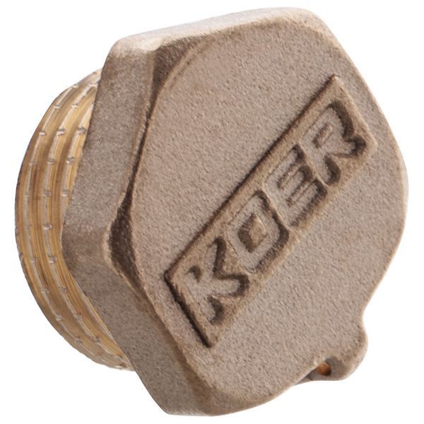 Заглушка Koer KF.P06M.WN - 1/2'' Н (без никеля) (KR3023) KR3023 фото