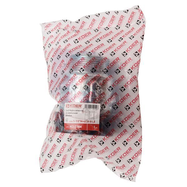 Муфта зажимная с наружной резьбой Koer KCI.C16M - 1 1/2"Мx47,9-51,5 (KR5915) KR5915 фото