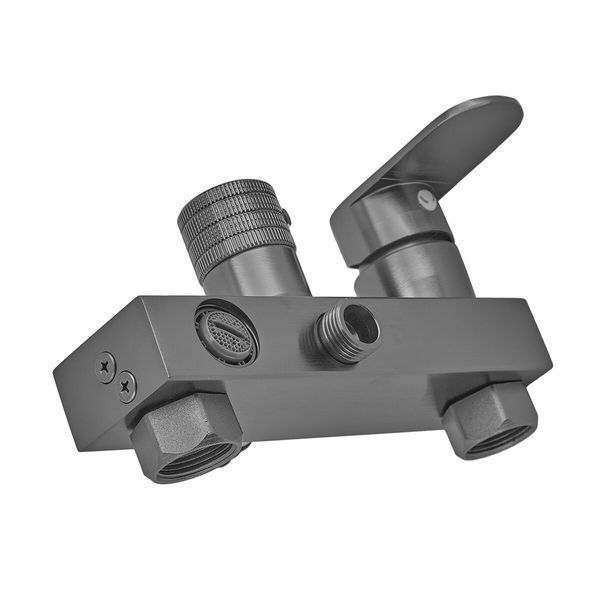 Душевая колонна со смесителем из алюминия ARMATA BCD-009-J GRAPHITE, 3 режима (CH6558) CH6558 фото