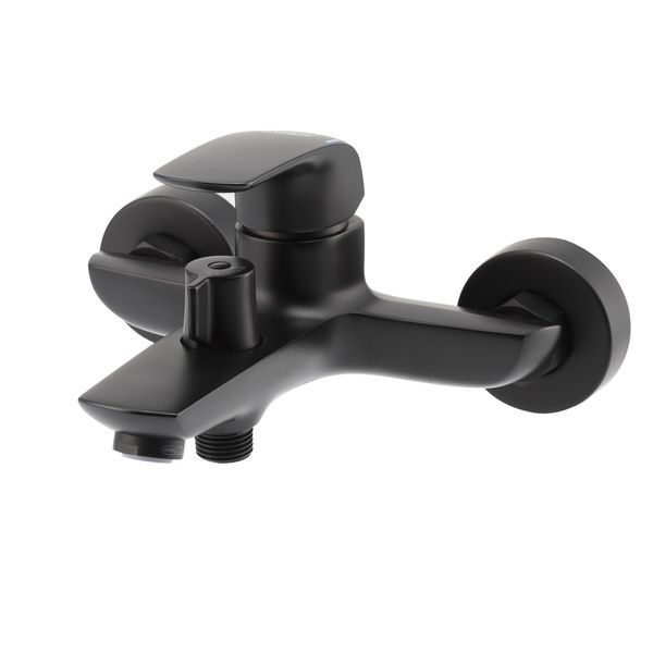 Змішувач для ванни з коротким виливом Koer KB-40008-05 (Колір чорний) (KR3473) KR3473 фото
