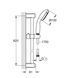 Набор смесителей для ванны 3в1 с New Tempesta 100 Grohe Eurosmart 123246MOL (123246MOL) 123246MOL фото 4