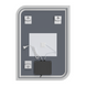 Зеркало Mixxus Premium BEVEL MA02-90x65-Reverse с Led Touch, Anti-fog, димером (3-6,5kK) (MP6641) MP6641 фото 11