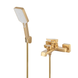Змішувач для ванни Haiba GAUDI 009 EURO BRUSHED GOLD (HB9599) HB9599 фото 1
