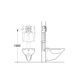 Комплект Grohe Set Унітаз ELLIPSE-0305-T3 + Інсталяція UA388400WG + панель 38732000 (388400WGELLIPS0305T3) 388400WGELLIPS0305T3 фото 8