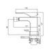 Змішувач для біде Koer KB-20010-01 (Колір хром) (KR3480) KR3480 фото 2