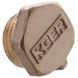 Заглушка Koer KF.P06M.WN - 1/2'' Н (без никеля) (KR3023) KR3023 фото 3