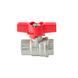Кран шаровый ГГМ Koer Extreme KE.217-15 - 1/2" FF ручка "бабочка" красная (KR5756) KR5756 фото 3