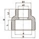 Муфта редукційна ВВ 63x50 PPR Koer K0040.PRO (KP0048) KP0048 фото 2