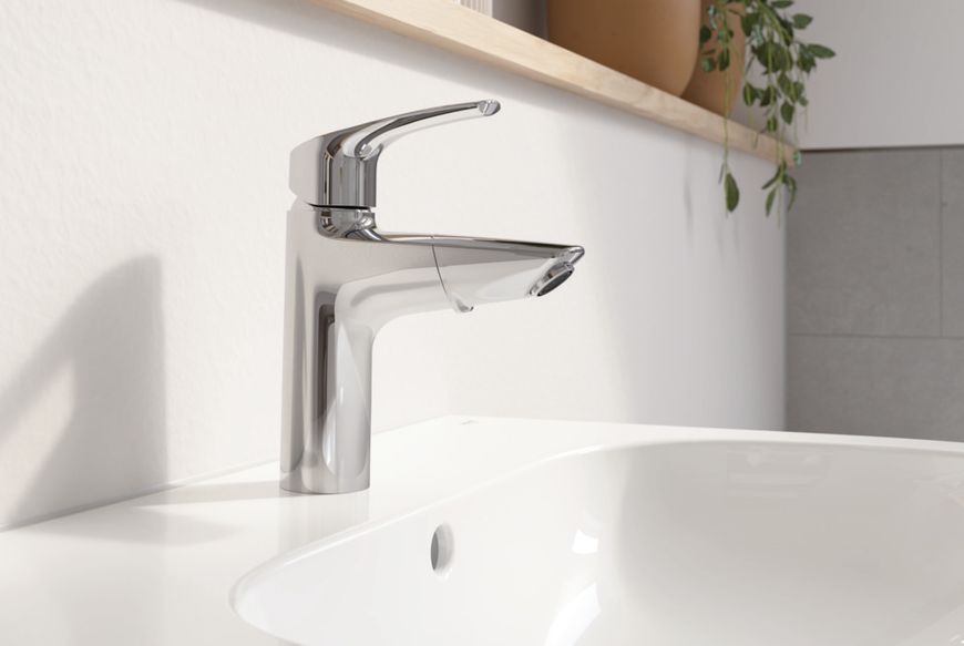 Змішувач для раковини з висувним виливом Grohe Eurosmart New (23976003) 23976003 фото