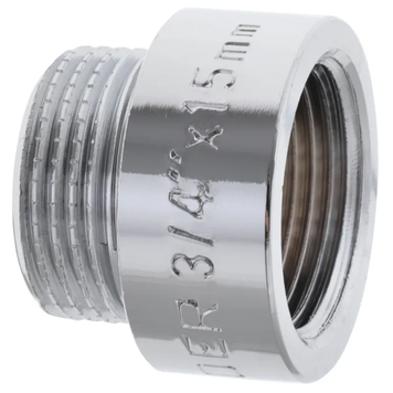 Удлинитель 3/4"-15мм (хром) Koer KF.E08-15.CHR (KF0105) KF0105 фото