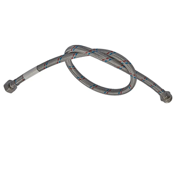 Гнучкий шланг для підключення води гайка 1/2'' - Штуцер 1/2'' (60 см) Zerix (ZX1563) ZX1563 фото