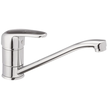 Смеситель для кухни Haiba Magic 004 с черной ручкой (HB0687) HB0687 фото