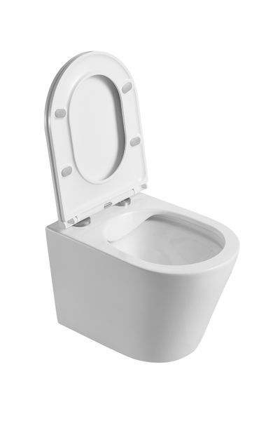 Унітаз підвісний Mixxus Premium Bevel-0301-R 515x355x365mm, система змиву RIMLESS (MP6470) MP6470 фото