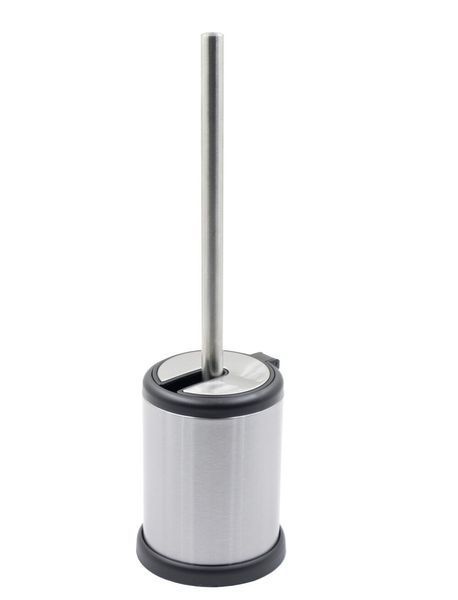 Йоржик для унітазу підлоговий Mixxus Topper-TB0201 White колір білий (MI7094) MI7094 фото