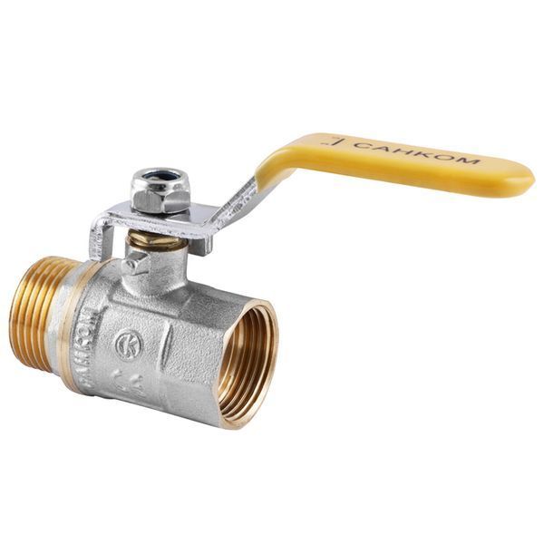 Кран шаровой СК 3/4" ГШВ YELLOW ART.607 (SK0103) SK0103 фото