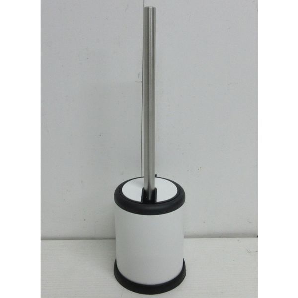Йоржик для унітазу підлоговий Mixxus Topper-TB0201 White колір білий (MI7094) MI7094 фото