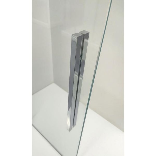 Шторки скляні на ванну розсувні Koer SR BS06-120x150-TR-01 прозоре скло Easy Clean 6мм, хром (KR5945) KR5945 фото