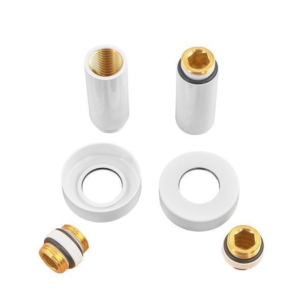 Комплект подовжувачів Koer KF.SET.06MF WHITE 1/2Fx1/2M білий (KR5850) KR5850 фото