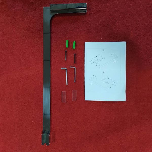 Душова перегородка Koer SR SP02-100x200-TR-01 Walk-In прозоре скло Easy Clean 8мм, хром (KR5395) KR5395 фото