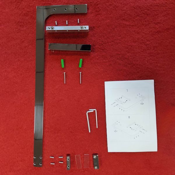 Душова перегородка Koer SR SP02-100x200-TR-01 Walk-In прозоре скло Easy Clean 8мм, хром (KR5395) KR5395 фото